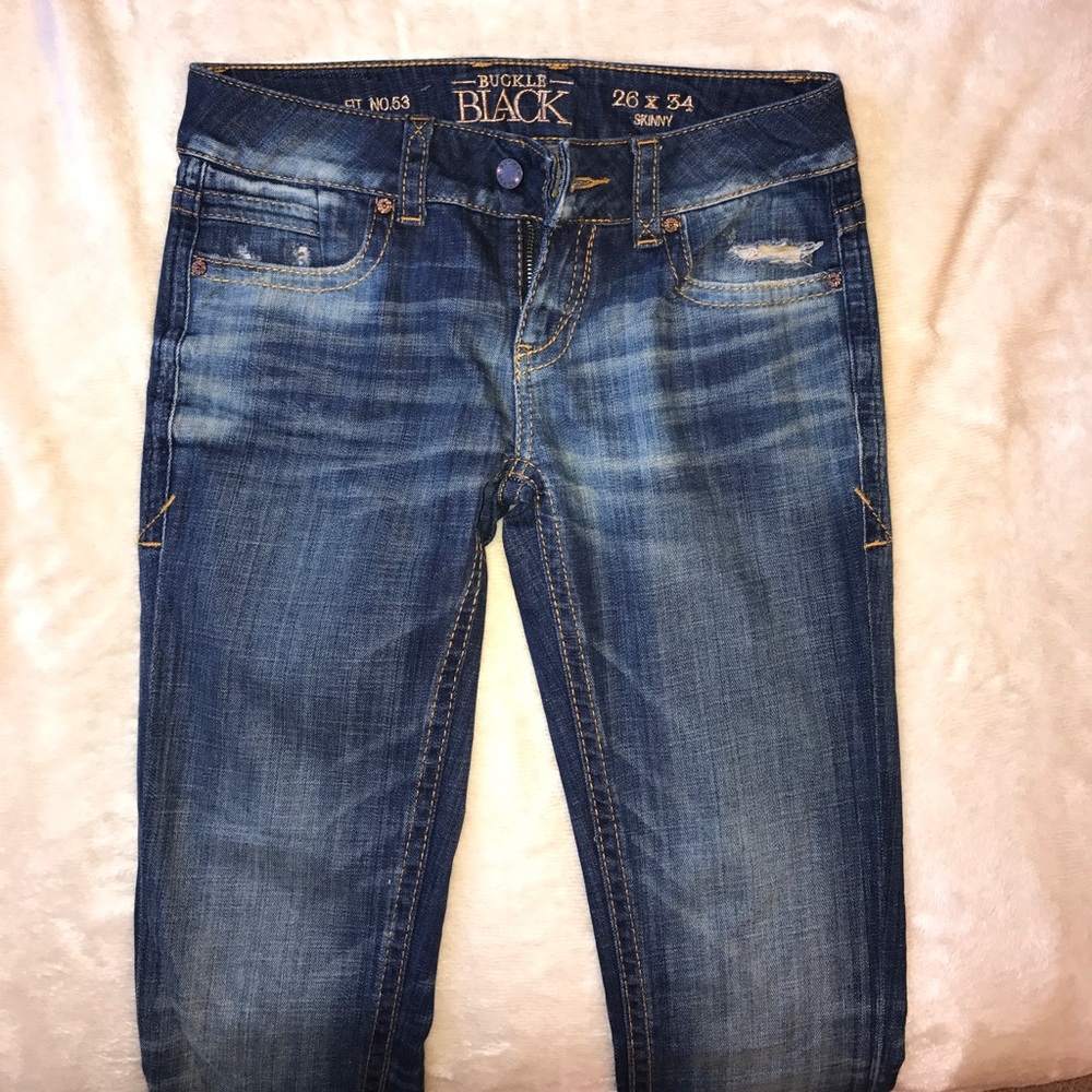 Buckle Black Skinny Jean -- TALL